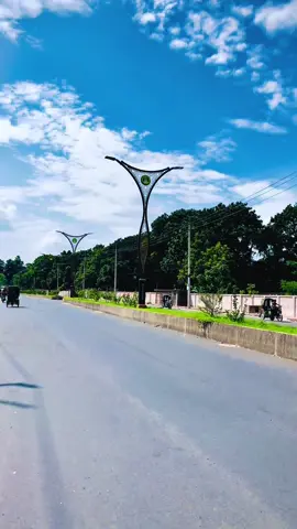 Rajshahi University Road view #rajshahi #rajshahicity #rajshahierchala #rajshahiuniversity #foryou @TikTok @tiktok creators 