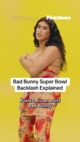 Puerto Rican artist Bad Bunny is set to headline the Super Bowl 2026 halftime show - a decision that has drawn backlash from right-wing activists online. The NFL made the announcement on September 28, just one week after he wrapped his historic 31-day residency at El Coliseo de Puerto Rico, which ended with a record-breaking livestream of his final show. Bad Bunny is now poised to reach another milestone, becoming the first Super Bowl halftime performer to deliver an entire show in Spanish. The decision, however, has sparked sharply divided opinions, as the singer has previously voiced anti-Trump views and also known to dress in drag. #badbunny #SuperBowl #superbowllx #drag #donaldtrump 