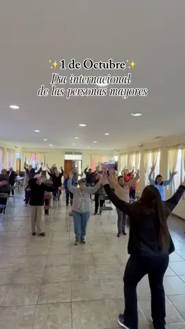 ✨ Hoy, 1 de octubre, celebramos el Día Internacional de las Personas Mayores, una fecha para reconocer su sabiduría, valorar su aporte a la sociedad y recordar la importancia de un envejecimiento digno, activo e inclusivo. 💙 #adultomayor #fyp #dia 