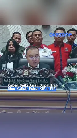 Kabar baik untuk keluarga para pengemudi truk! DPR RI bersama Pemerintah sepakat mendorong agar anak-anak pengemudi truk dan logistik bisa melanjutkan pendidikan hingga perguruan tinggi melalui program KIP Kuliah dan PIP. #okezonecom #okezone #sopirtruk 