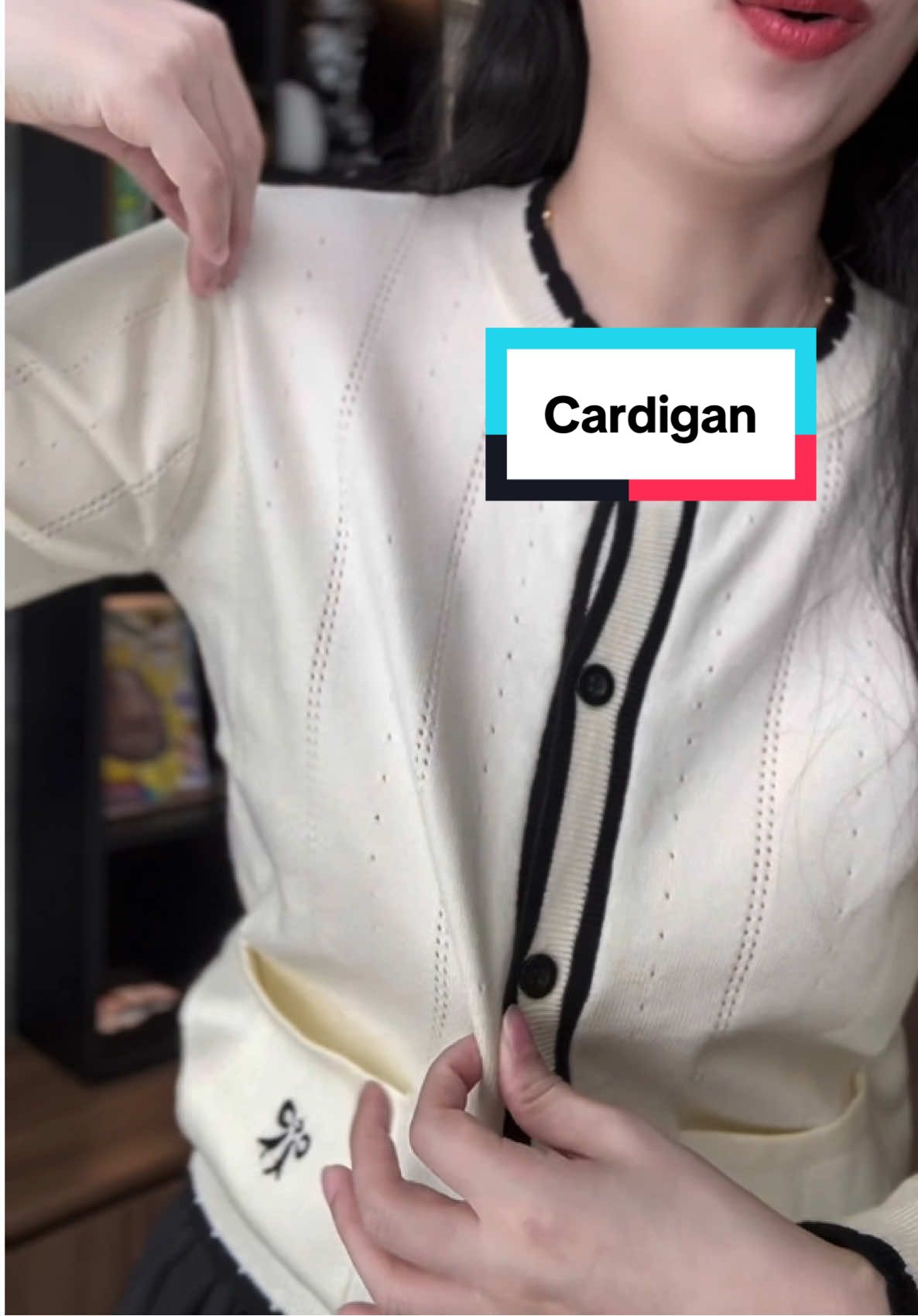 Áo len cardigan Deliz #aocardigan #livetiktok #thoitrangnu #homnaymacgii 
