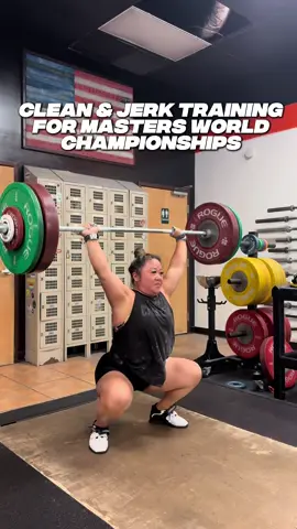 Exciting Clean & Jerks Today for Eunice #weightlifting #bigbendstrong #olympicweightlifting 