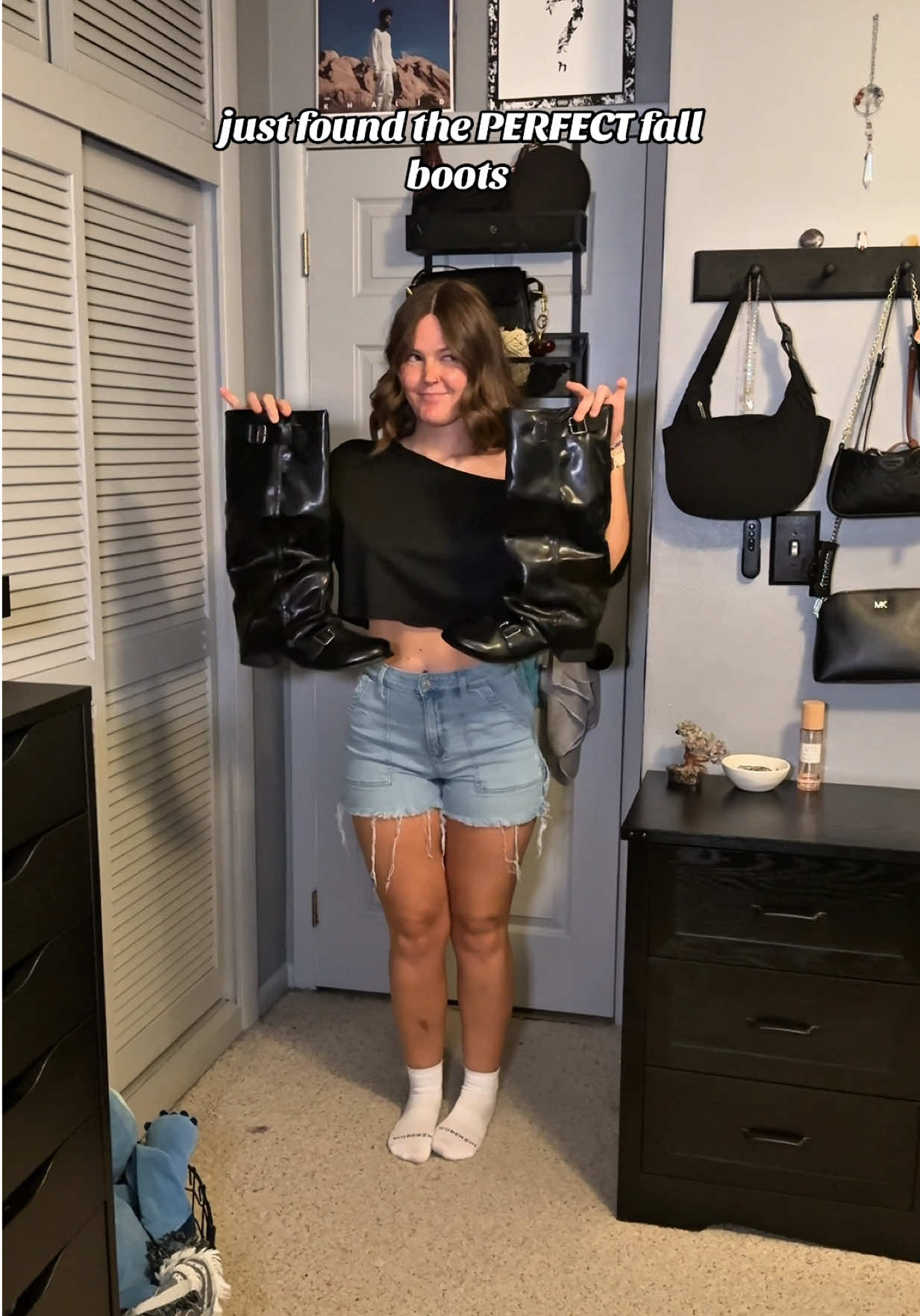 you’ll never convince me these aren’t the CUTEST boots for this fall!!! 👢🤎🧸☕️|  #fallfashion #fallboots #falloutfits #fitspo #trending 