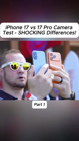 iPhone 17 vs 17 Pro Camera Test - SHOCKING Differences!