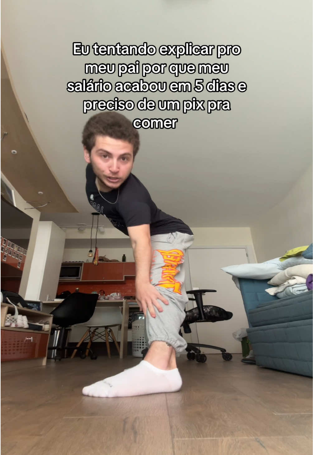 Como q ele não consegue entender 