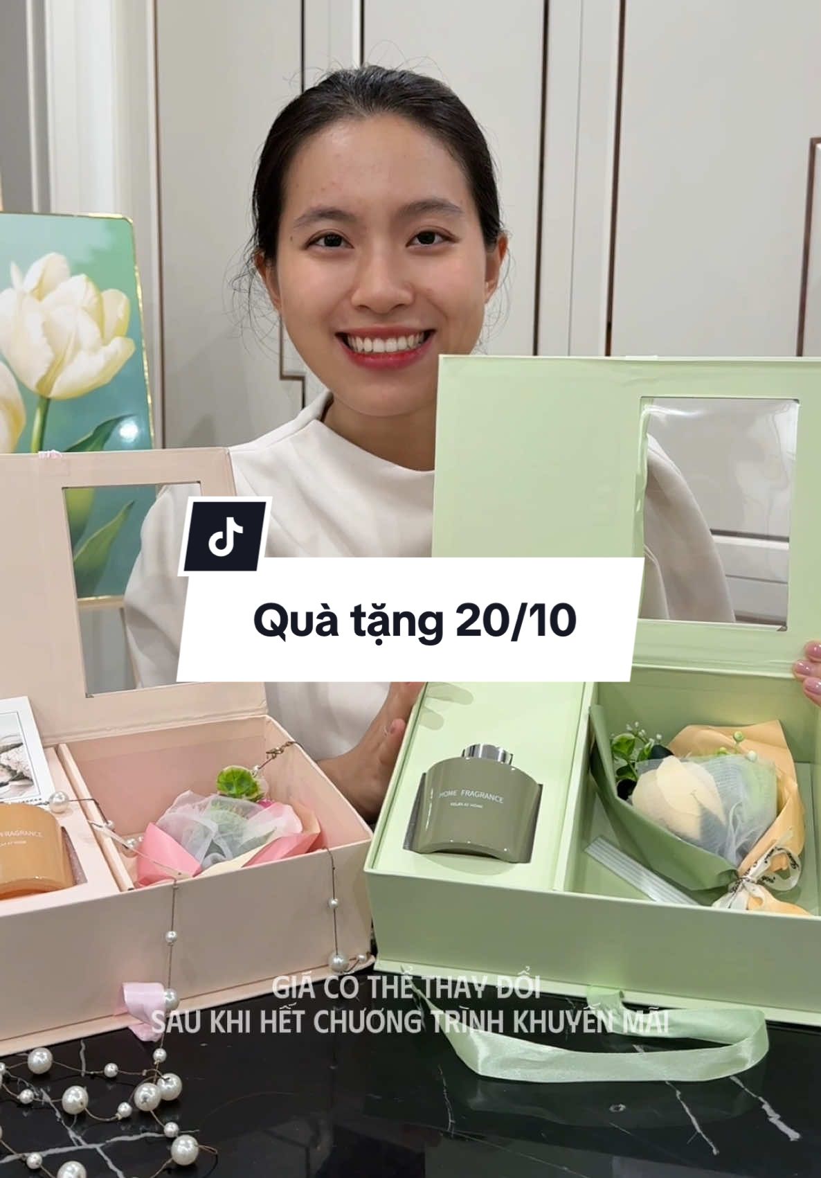 Set quà tặng tinh tế cho người phụ nữ yêu thương nhân ngày 20/10 #quatangnguoiyeu #quatangcogiao #quatang20_10 #ngocngannga 