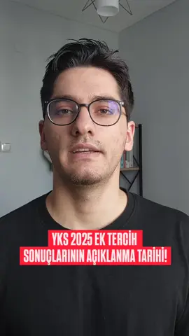 YKS EK TERCİH SONUÇLARI AÇIKLANMA TARİHİ 🔥  #yks2025 #yks #ösym #keşfet #tercihdönemi 