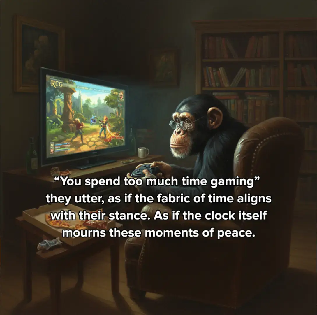 Gaming is an art form we can all appreciate.