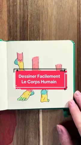 Dessiner facilement le corps humain ✅ #tutodessin #dessinfacile #anatomie #tutoriel 