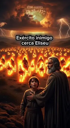Exército inimigo cerca Eliseu #fatoscuriosos #historiabiblica #curiosidadesbiblicas #biblia #cristao 
