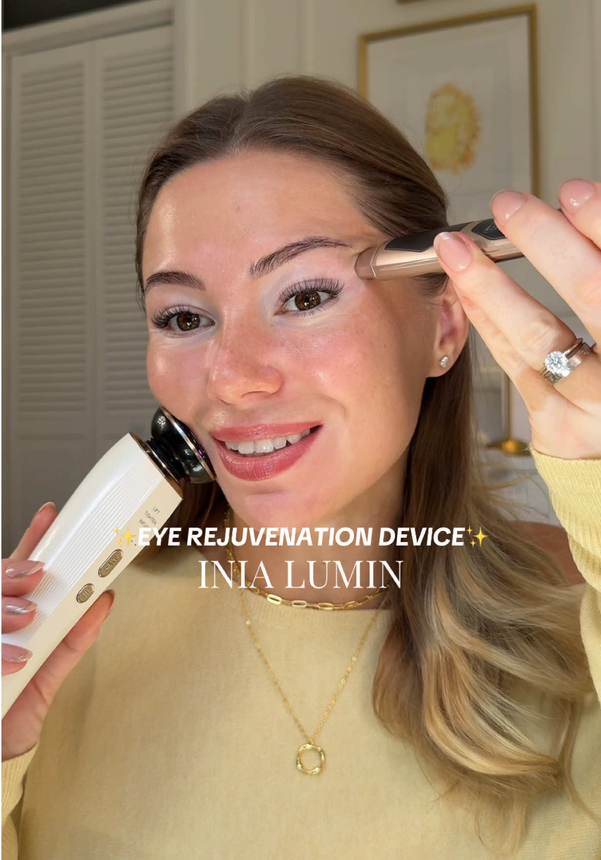 Replying to @city girl diary my number one tool for the eye area rejuvenation ✨ @inia_global #inialumin #iniaflare #inia #skinrejuvenation #eyerejuvenation 