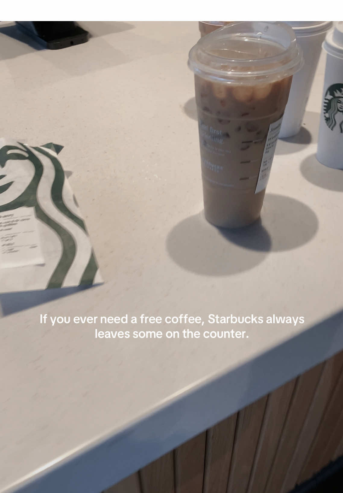 They’re so kind. #coffeetiktok #coffeehack #humortiktok #coffee 