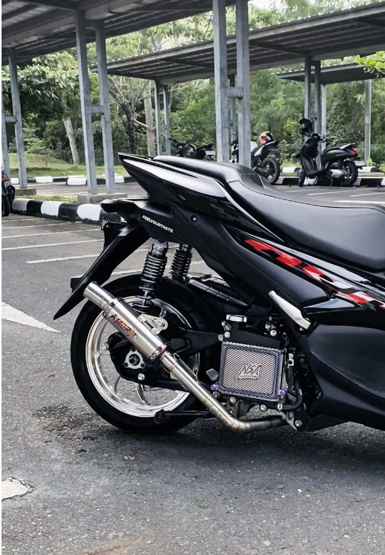 mau tampil ganteng? ya pake part @NSA PERFORMANCE #aeroxnew #aeroxblackgrey 