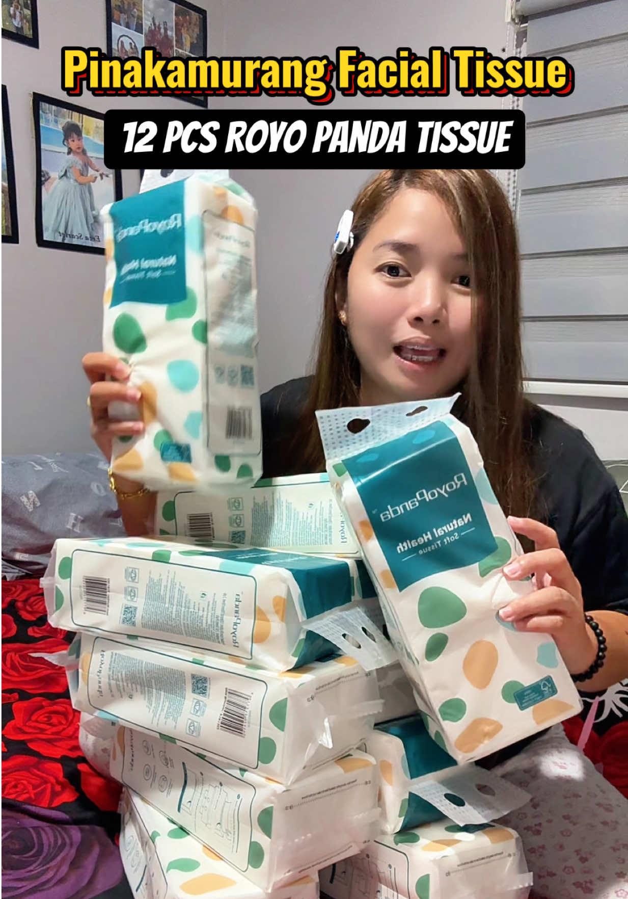 Pinakamurang Tissue! Sulit na sulit grabe 12pcs na!! #facialtissue #tissue #royopandatissue #hangingtissue #tissuemurah @ROYO TISSUE 
