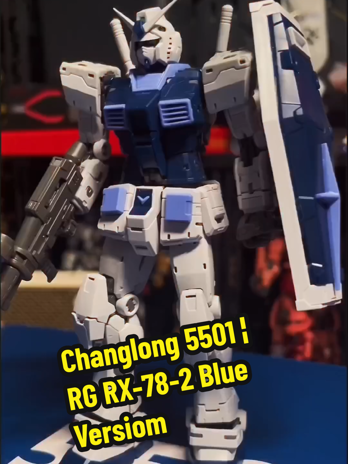 Changlong 5501 ¦ RX-78-2 RG Blue Ver. #gundamtiktok #gundamphilippines #gundamcommunity #gunpla #gunpla 