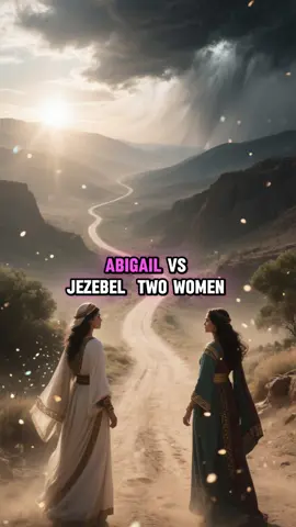 Abigail vs Jezebel: Two Women, Two Roads (1 Samuel 25, 1 Kings 16–21) #BibleStories #FaithLessons #Abigail #Jezebel #ChristianTikTok