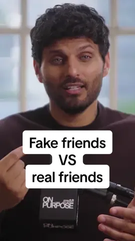 My full episode on the 7 ways to know the difference between real and fake friends is available to watch or listen on all platforms. Just search ‘Jay Shetty Podcast Fake Friends’