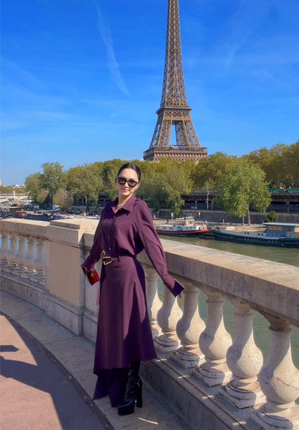 Quý cô Paris ❤️ #huonggiang #tiktokgiaitri 