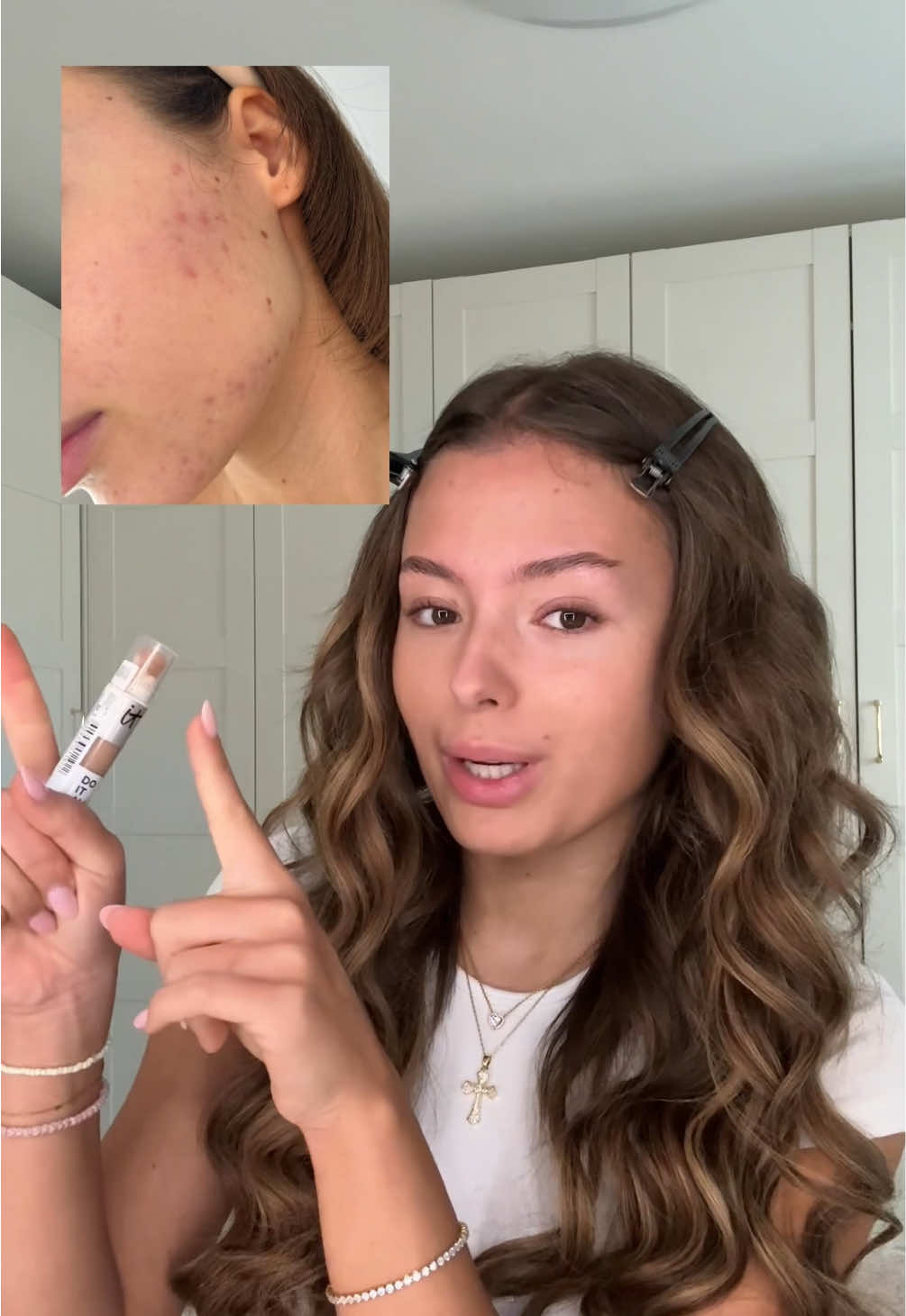 anzeige Das war meine schlimmste Zeit | Ich benutze den „Do It All Concealer“ von @IT Cosmetics für eine mittlere Deckkraft und glowy Finish ✨ #makeup #itcosmetics #concealer #serumconcealer #itcosmeticsmakeup 