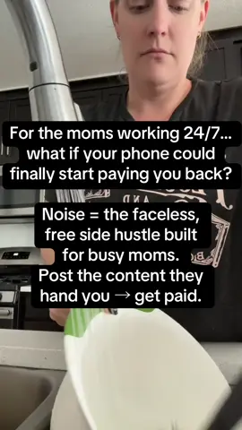 Hardworking moms deserve income that doesn’t steal more time away. That’s why I started Noise. 💕 #noise #becca #sidehustle #bestsidehustles #makemoneyfromhome 