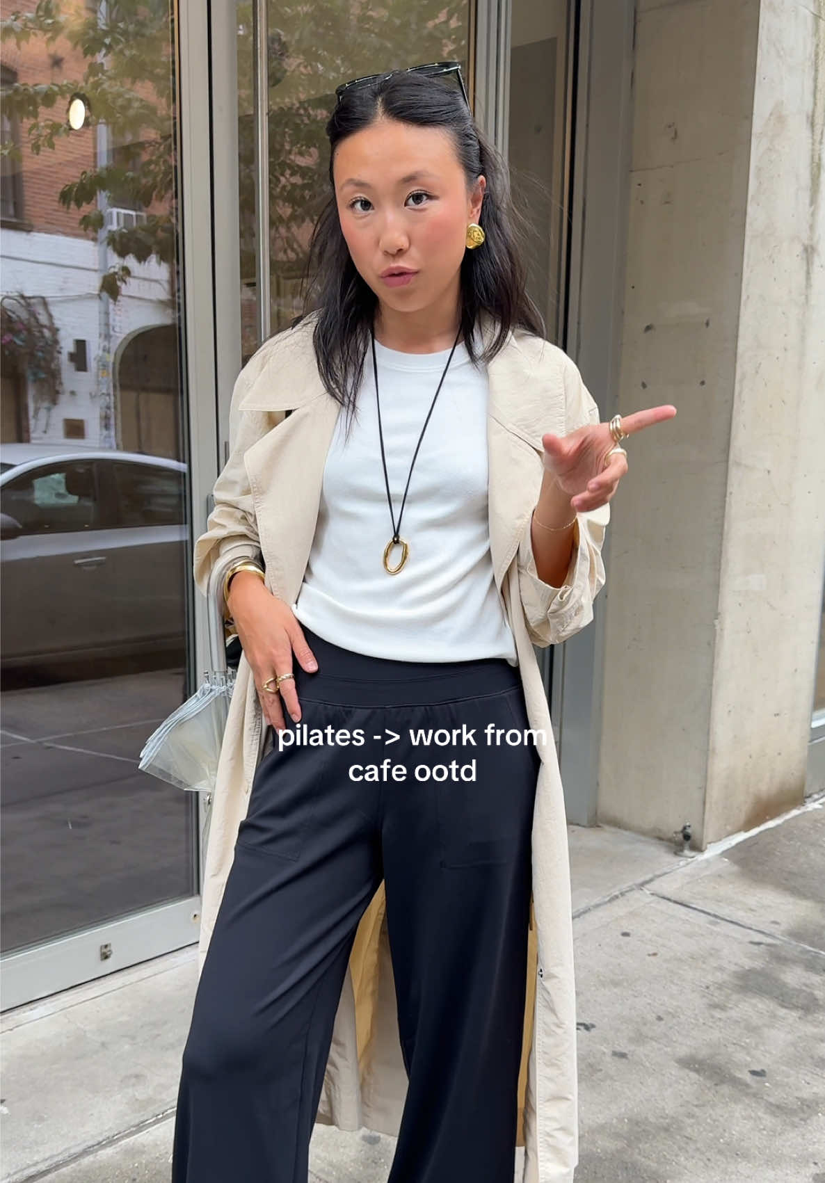 versatile fit!!! Also random but SLT just opened in Williamsburg and I was legit the only person in class so got a private class 🤝 #oot #sportychic 