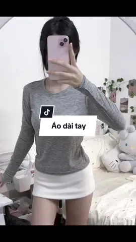 Áo thun dài tay#aothungiay 