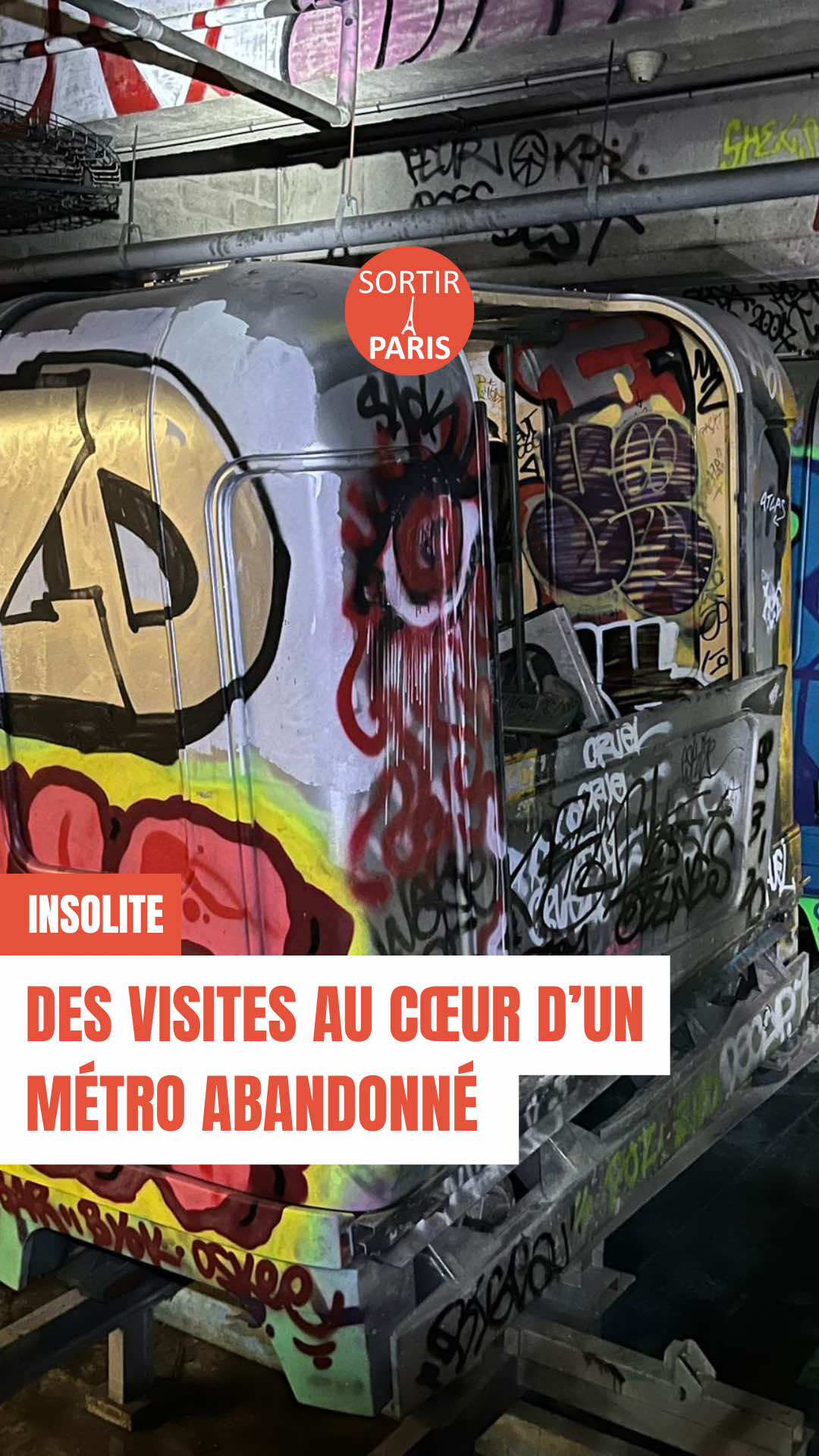 La station K, ce projet de métro abandonné devenu repaire de street-artistes à Noisy-le-Grand ne sera bientôt plus accessible au public et il ne te reste plus que quelques jours pour la visiter. Ensuite, place aux travaux de réhabilitation : la station fantôme s’apprête à devenir un tiers-lieu festif.  On te conseille de prévoir des vêtements confortables pour cette expérience en mode urbex (tu t’en doutes, les escalators ne fonctionnent pas), et n’oublie pas : la réservation est obligatoire (on ne peut donc pas se pointer « à l’arrache »).   PS : Les visites guidées durent environ une heure 🟠 Lieu : Station K, 93160 Noisy le Grand 🟠 Dates : jusqu’au 12 octobre 2025 🟠 Prix : 8€ Plus d’infos : sur le site Sortiraparis (lien en bio). Discover ideas for going out in Paris in your language : 🇬🇧 : @sortiraparis.uk 🇪🇸 : @sortiraparis.es  #sortiraparis #paris #quefaireaparis #quefaireparis #parisjetaime #parislife #parislifestyle #parisvibes #parisianlife #parisianlifestyle #parisianvibes #parisianstyle #insolite #parisinsolite #urbexparis #parisurbex #stationK #noisylegrand