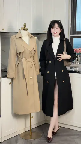 Áo khoác mangto nữ dáng dài #champhanriview #aokhoac #mangto 