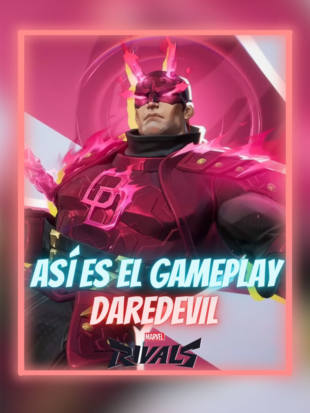 Así Será El Gameplay De Daredevil en Marvel Rivals 😍 #marvelrivals #jugandomarvelrivals #daredevil #daredevilmarvel #temporada4.5marvelrivals