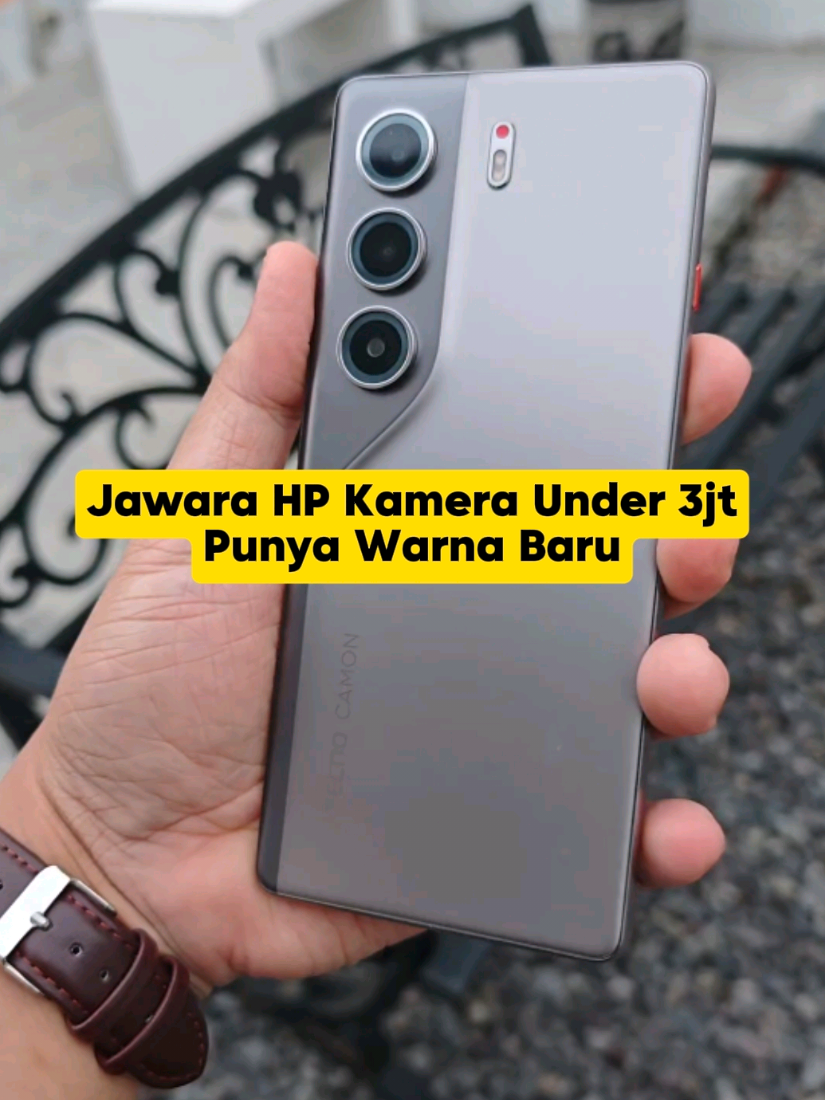 Under 3 juta dapet sensor kamera kelas atas Sony LYT700C, ada warna baru pula! Unboxing Tecno Camon 40 - 8/256 Sandy Titanium. Chipset Helio G100 Ultimate, Amoled 120Hz, Dolby Atmos dual stereo speaker, tahan air IP66, baterai 5200mAh 45W fast charging. #tecnocamon40 #tecnocamon40series #camon40series #camon40 #tecnoindonesia 