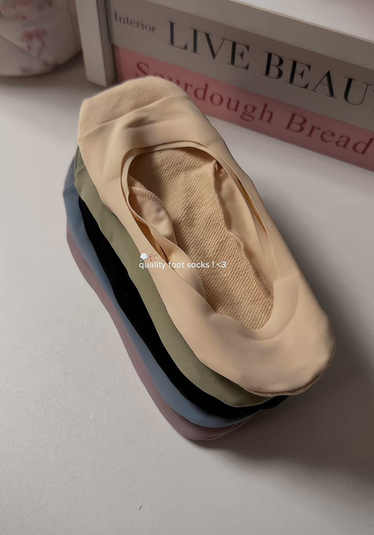 quality anti slip footsocks ftw 🎀 & vv affordable  #footsocks #socksforwomen #socks #footwear #fyp 📍 Ice Silk Boat Socks for Women Non Slip Pure Cotton Bottom Socks Summer Thin Shallow Mouth High Heels Invisible Socks     