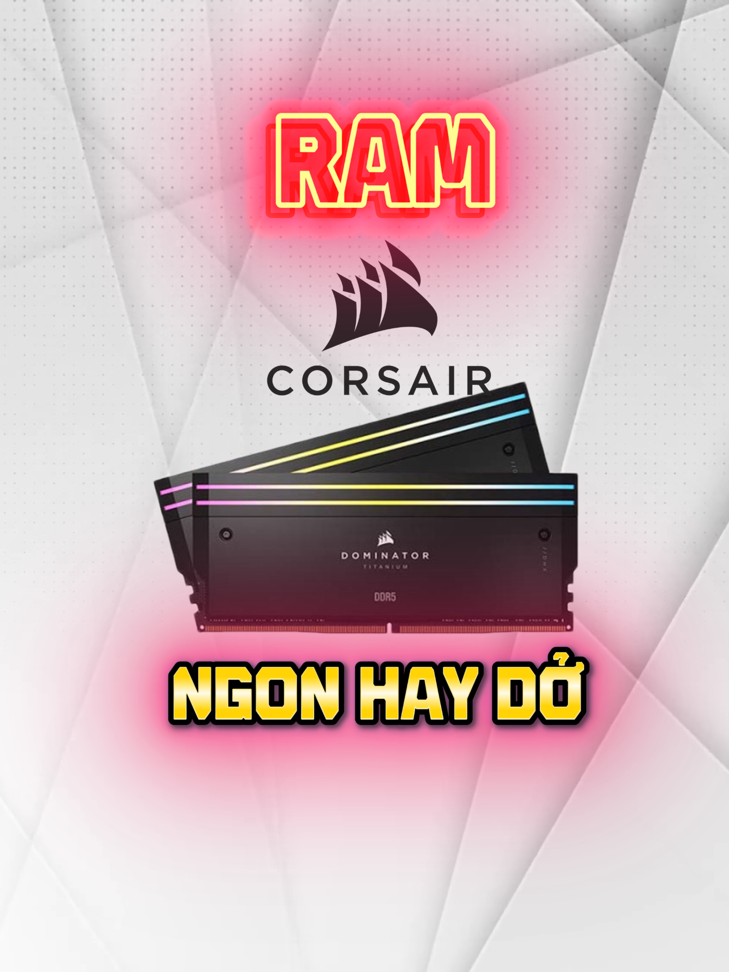 RAM CORSAIR có tốt không #trending #LearnOnTikTok #ram #corsair #dominator #pc #pcgaming