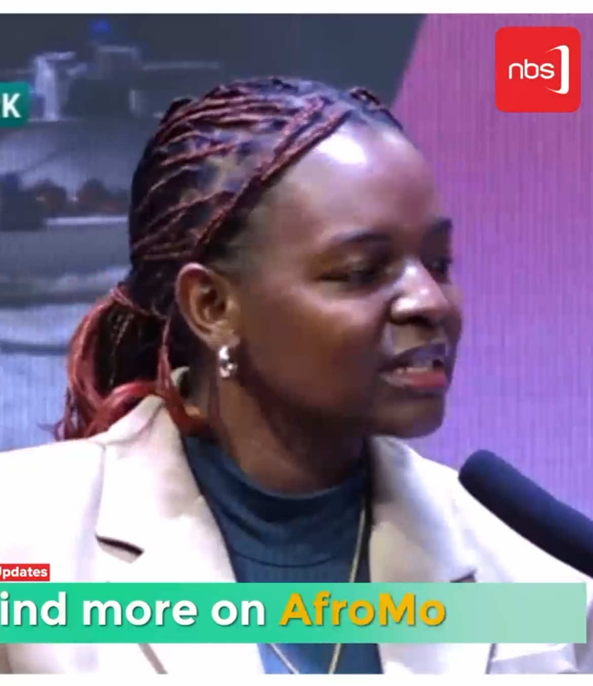 VIDEO: As the Uganda Tourism Board, we are very intentional about how we market. - Lynett Nakamanya, Marketing Officer, Tourism Board Representative #UGEconomicForum #NBSUpdates