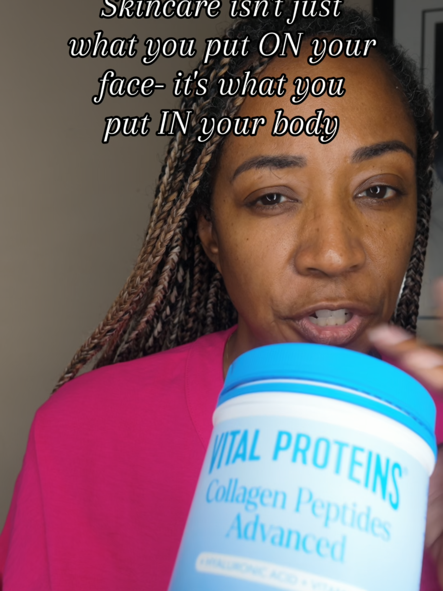 Skincare from the inside out! @vitalproteins  #vitalproteins #vitalproteinscollagen #collagenpeptides #skincare #wellness #dairyfree #hairskinnails #hyaluronicacid #vitaminc #tiktokshopnewarrivals #tiktokshopcreatorpicks #tiktokshopfalldealsforyou #vitaminc #skincarefromwithin #collagenpowder