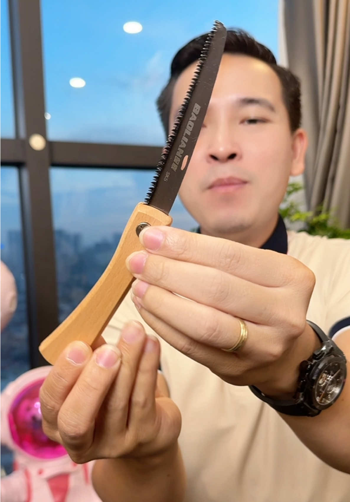 Cưa Tay Gấp Mini, Nhỏ Gọn, Chế Biến Và Cắt Tỉa Cây