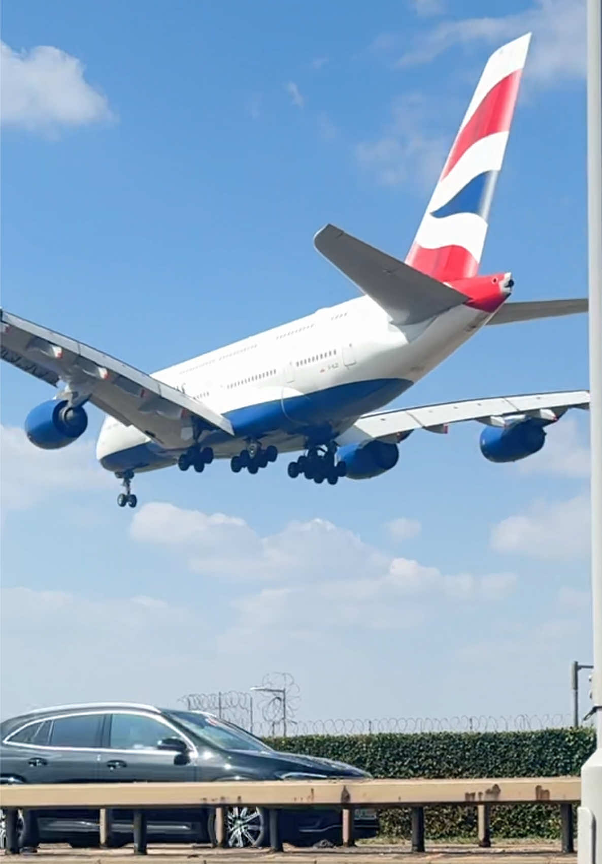 British Airways Airbus A380 ✈️🇬🇧 #BritishAirways #AirbusA380 #Aviation #PlaneSpotting #AviationLovers 