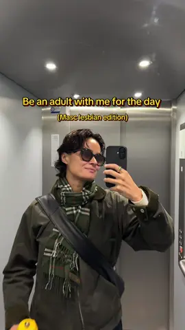 Imagine having to take care of kids after work. 💀 #masc #vlogg #lesbian #wlw #financebro 