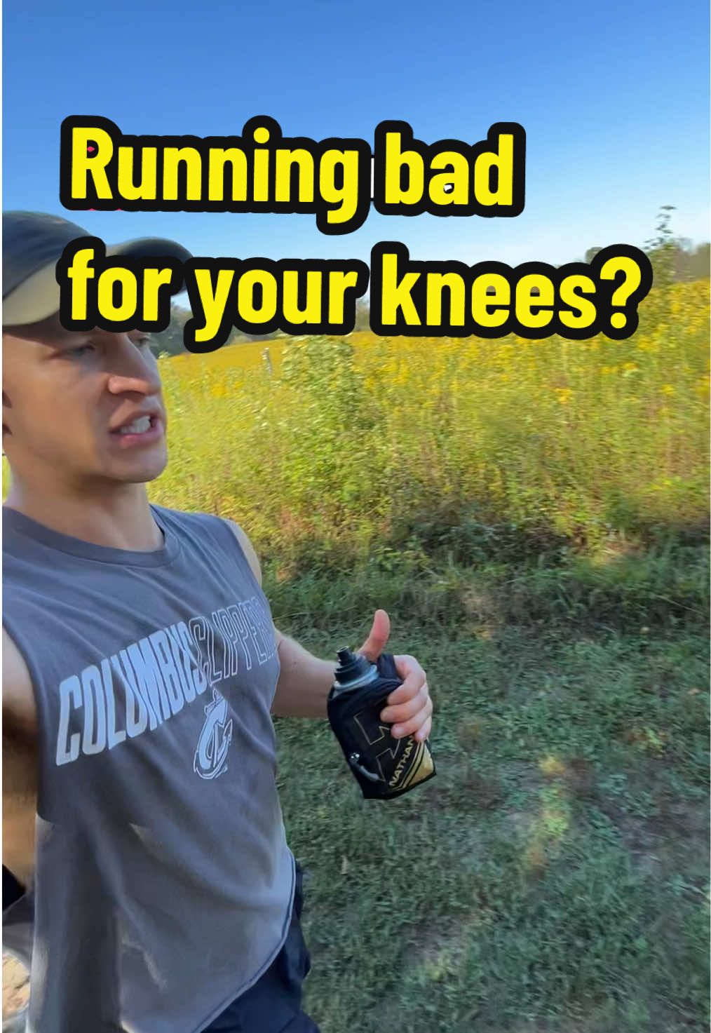 Running’s bad for my knees? Good thing I won’t need them in 100 years. #Running #ultrarunner #motivation #marathontraining  