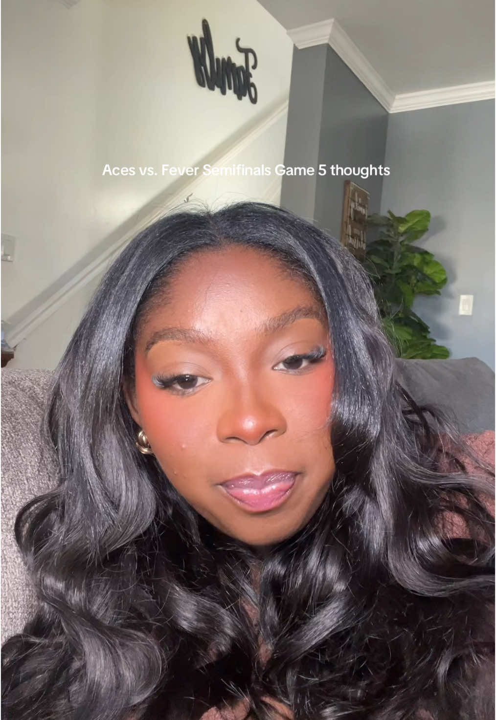 I loveeee women’s basketball but that game had me HOT last night 😭😭 #WNBA #wbb #wnbafinals #wnbaplayoffs #fyp #lasvegasaces 