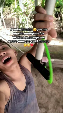 Que dicen ustedes familia ❤️🫂🥹comenten tatuaje o la Foto en el tanque 🥰#fy #familia #bendiciones #amor #contenido 