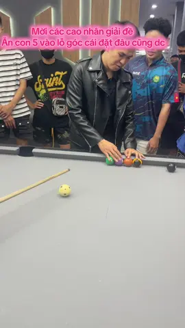 Chịu Ngài Kỳ thôi . Đánh mãi k ăn nhưng cứ cụ nào xuống tiền là mất . Sợ vchhh.  #billiards 