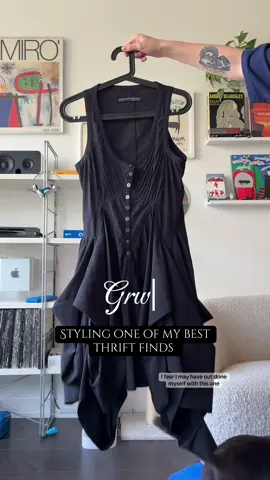 I feel like I’ve been obsessing over this dress for years 😭  Recently got this all saints dress and I am in love 🥲 it fits so well too it’s perfect. Also listening to this was so congested when I recorded my voice over lol  #fashioninspo #thrifted  #styleinspo #outfitinspo dark fashion alt fashion styling layering Pinterest ootd 