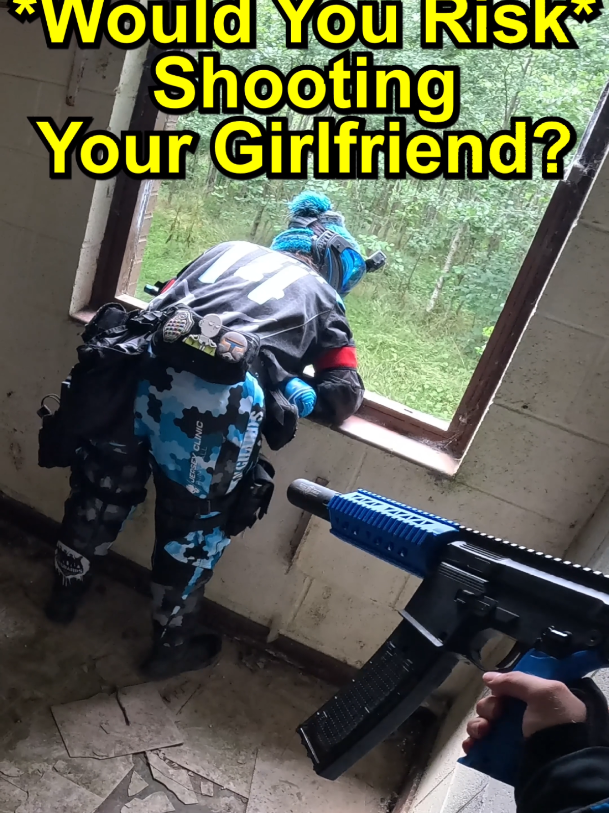 Sooooo Tempting 😳 #paintball #fyp #airsoft #foryou #wtf @SmurfettePB 