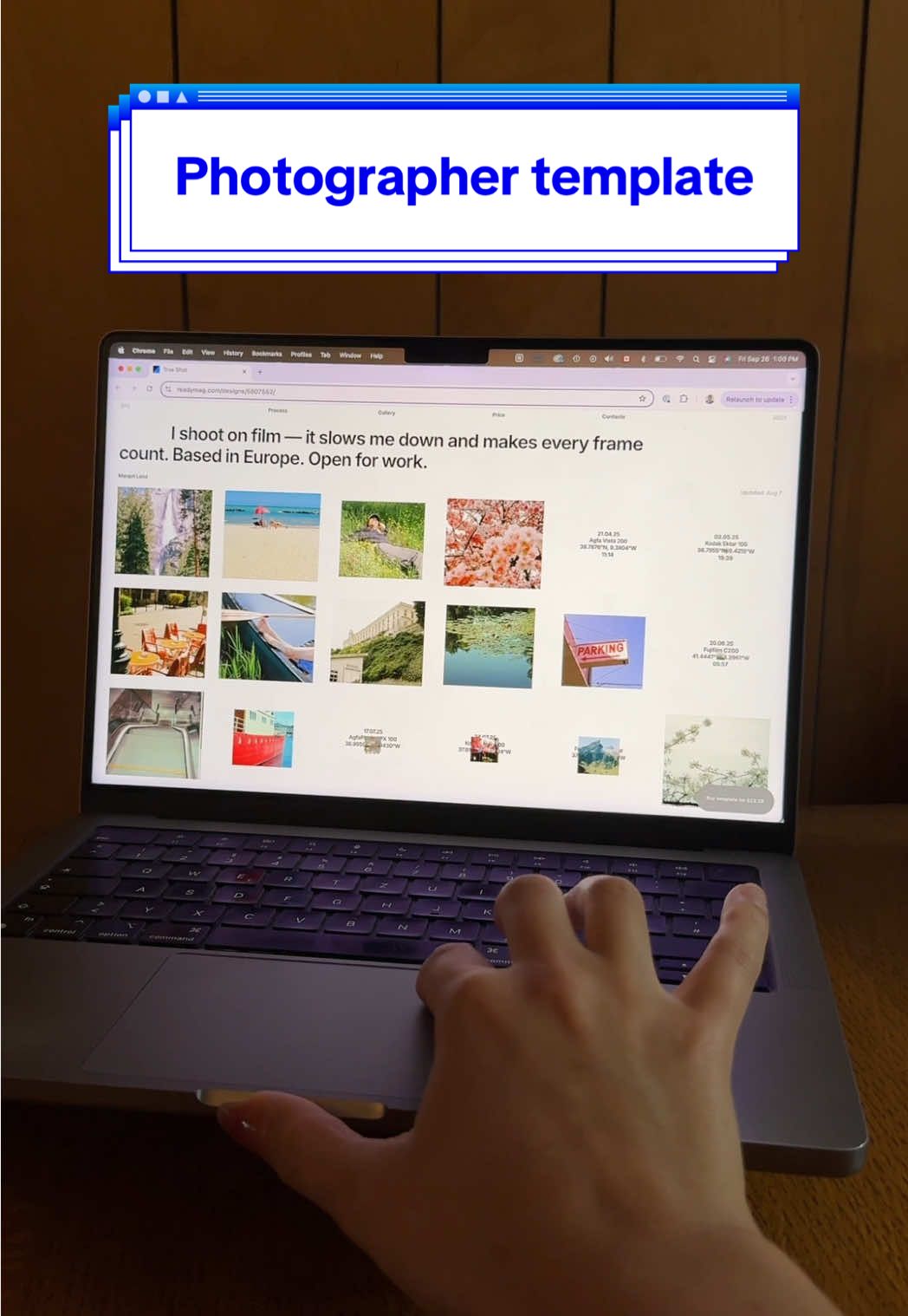 Stylish and effective ✨ #webdesign #uxdesign #graphicdesign #readymag #portfolio 