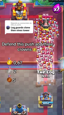 Réponse à @milo_on_santa #videogame #clashroyal #cr #berserker 