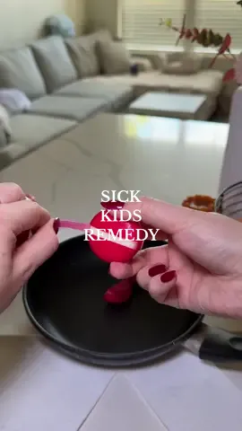 First thing I do when my little one is sick 🤧 #sickkids #remedy #sickbabyhack #momhacks #advice 