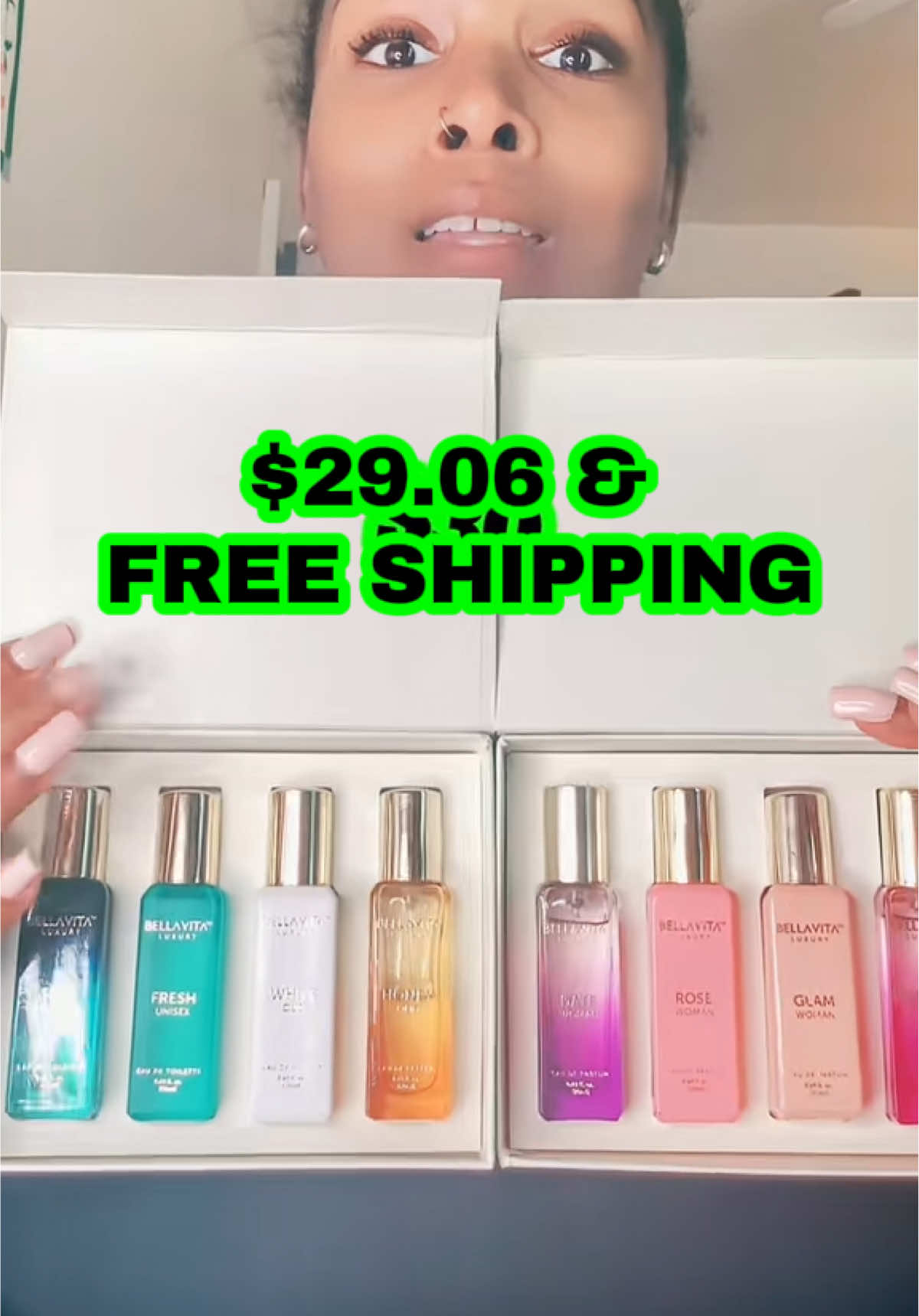Don’t miss this deal! 🎁✨   Bella Vita is giving you not one… but TWO gift sets for just $29.06 — and shipping is FREE! 🚚💨   💎 Luxury fragrance gift sets   🎁 Perfect for gifting or keeping one for yourself   ✨ High-end scents at an affordable price   🔥 Limited-time offer   Two for the price of one = double the joy, double the compliments!   Grab yours before they’re gone.  #B#BellaVitaL#LuxuryForLessG#GiftSetDealF#FragranceLoversHolidayReady 