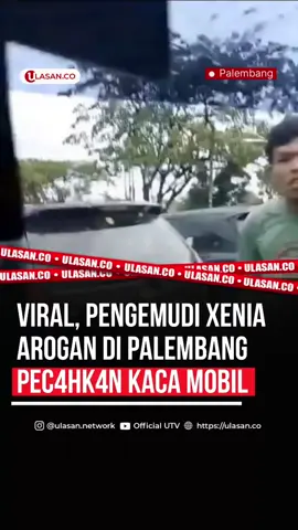 Viral pengemudi Xenia hitam memaki sopir mobil pikap hingga bertindak arogan dengan memecahkan kaca depan ketika di Jalan H Abdul Rozak, Kecamatan Kalidoni, Palembang. Dari video yang beredar terlihat seorang pria turun dari mobil sambil memaki-maki pengemudi Mobil pikap yang ada di belakangnya. Pria tersebut mengeluarkan kata-kata kasar dan langsung memecahkan kaca depan menggunakan tangan kosong. Aksi tersebut direkam istri sopir pikap hingga menjadi viral di media sosial. Ketika dijumpai, M Reza Ardwinata (28) sopir pikap mengatakan peristiwa itu terjadi pada hari Selasa 30 September 2025, kemarin. Serta sudah ia laporkan ke Polsek Kalidoni tentang pengerusakan. 