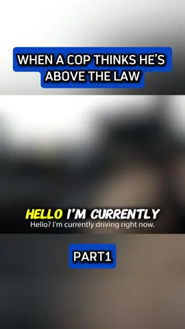 When a Cop Thinks He’s Above the Law #law #cop #news #fyp