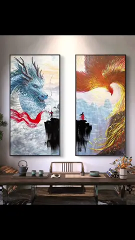 龙凤呈祥；120*60cm 450926  #meettheartist #reelspainting #artist #arts #artworks  